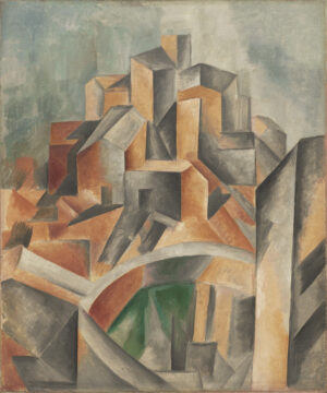 Pablo Picasso, The Reservoir, Horta de Ebro, 1909, oil on canvas, 61.5 x 51.1 cm (The Museum of Modern Art, New York)
