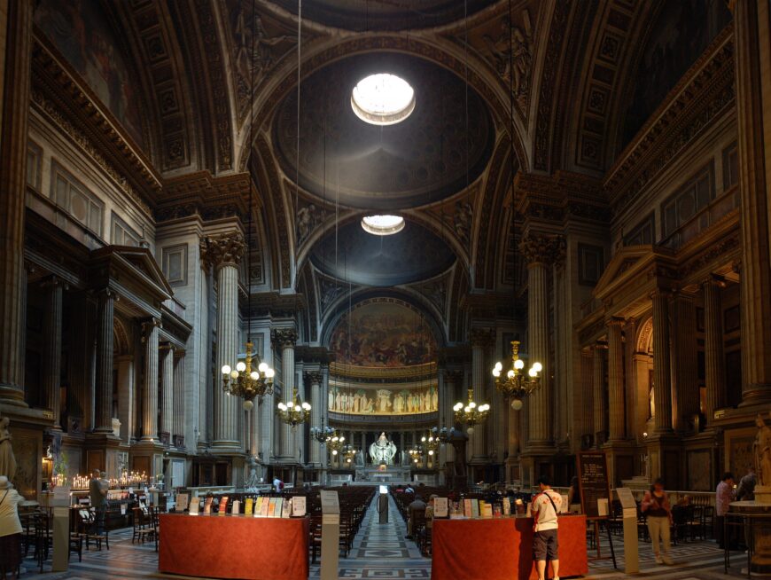 Interior of the Church of La Madeleine, Paris, 1807–45 (photo: wagner51, CC BY-SA 2.0 FR)