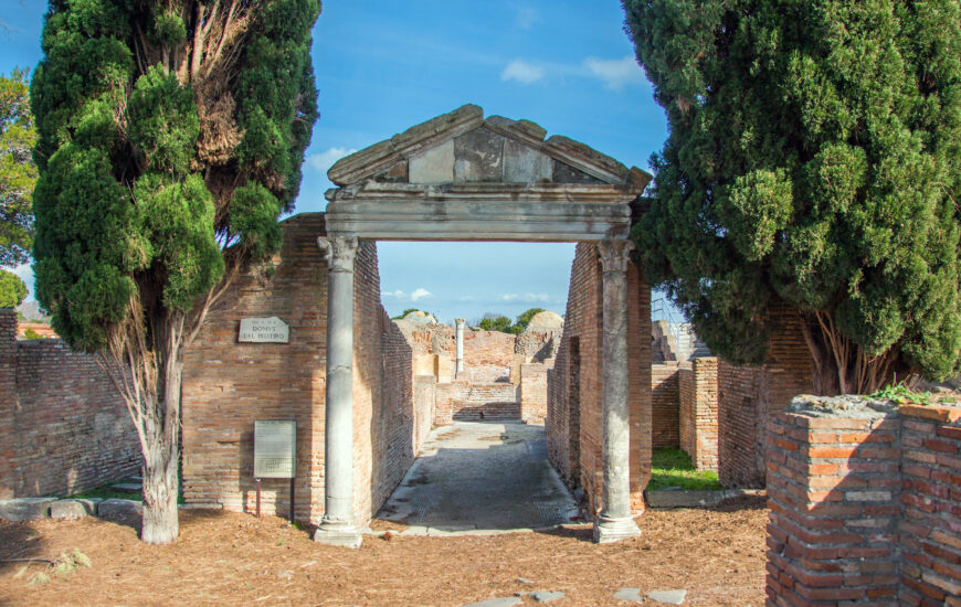 House of the Porch, Ostia Antica (photo: Bradley Weber, CC BY 2.0)