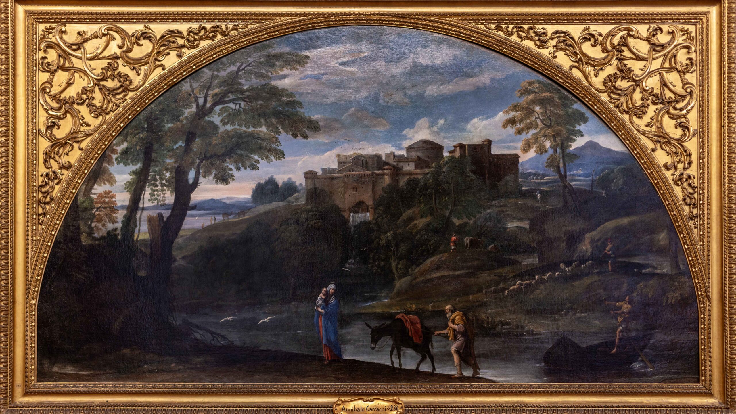 アート・デザイン・音楽 From Michelangelo to Annibale Carracci Smarthistory – Annibale Carracci, Landscape with the Flight into Egypt