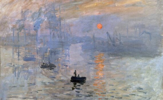 Claude Monet, <em>Impression, Sunrise</em>