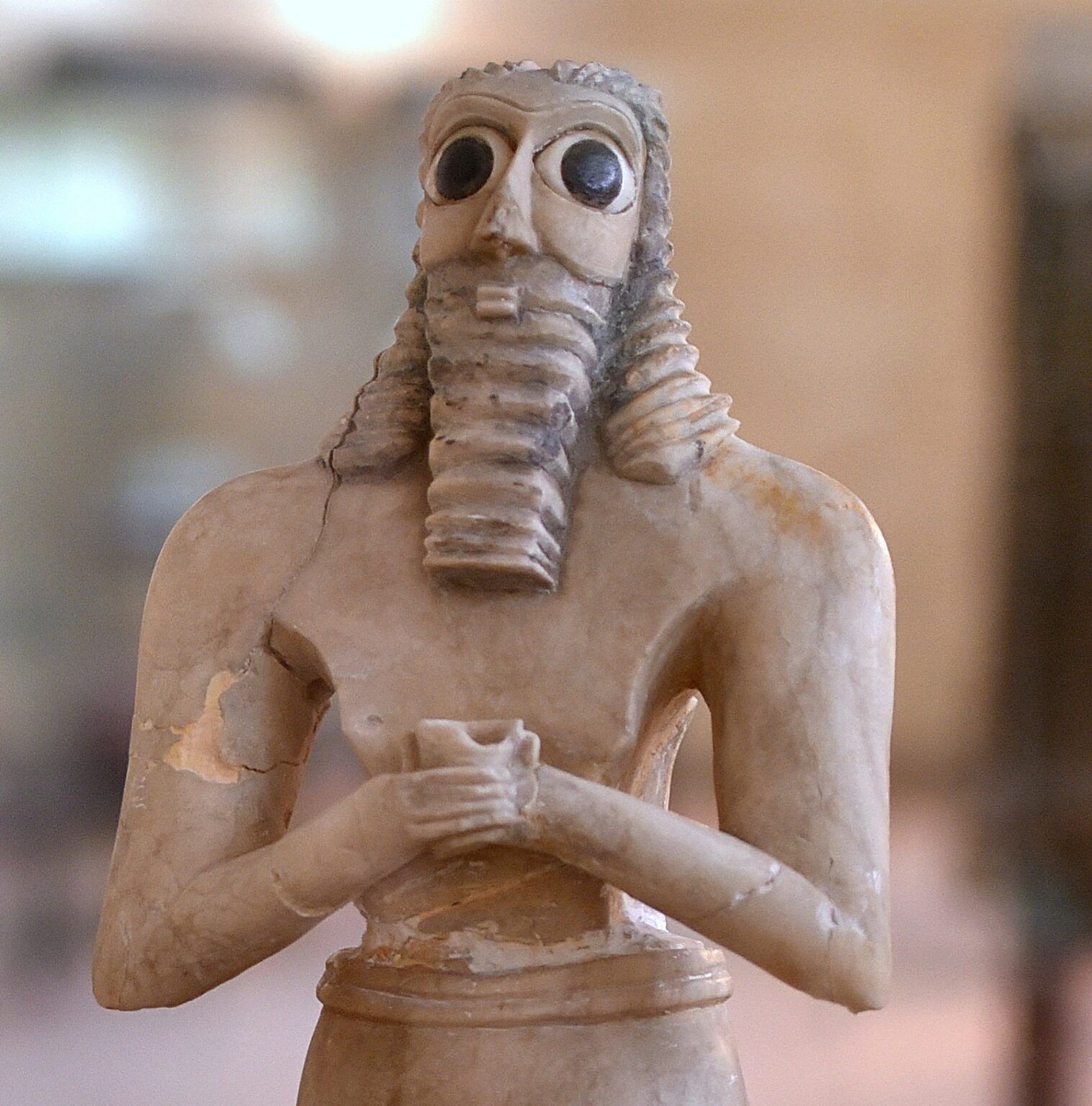 Smarthistory Standing Male Worshipper (Tell Asmar)