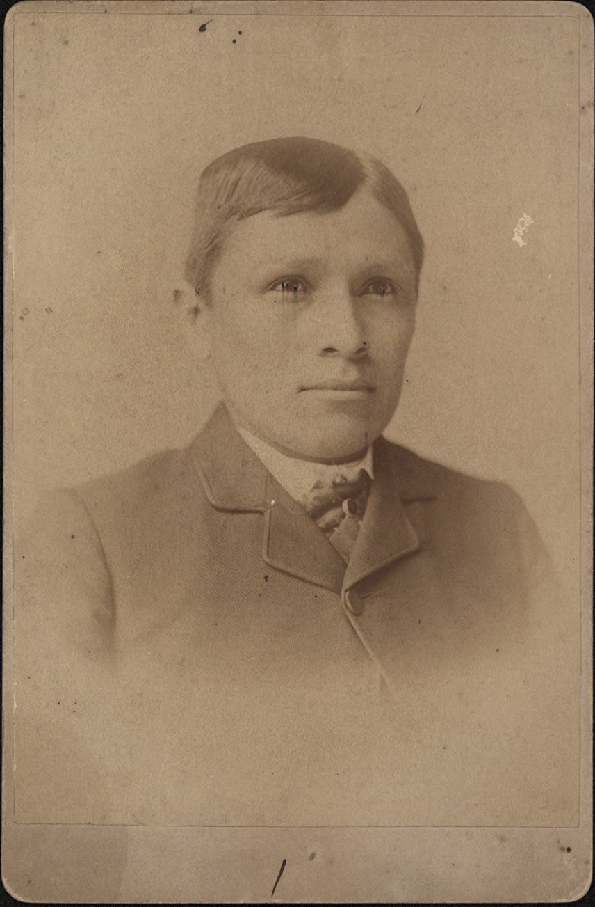 John N. Choate, Tom Torlino [version #2], 1885 (Carlisle Indian School Digital Resource Center)