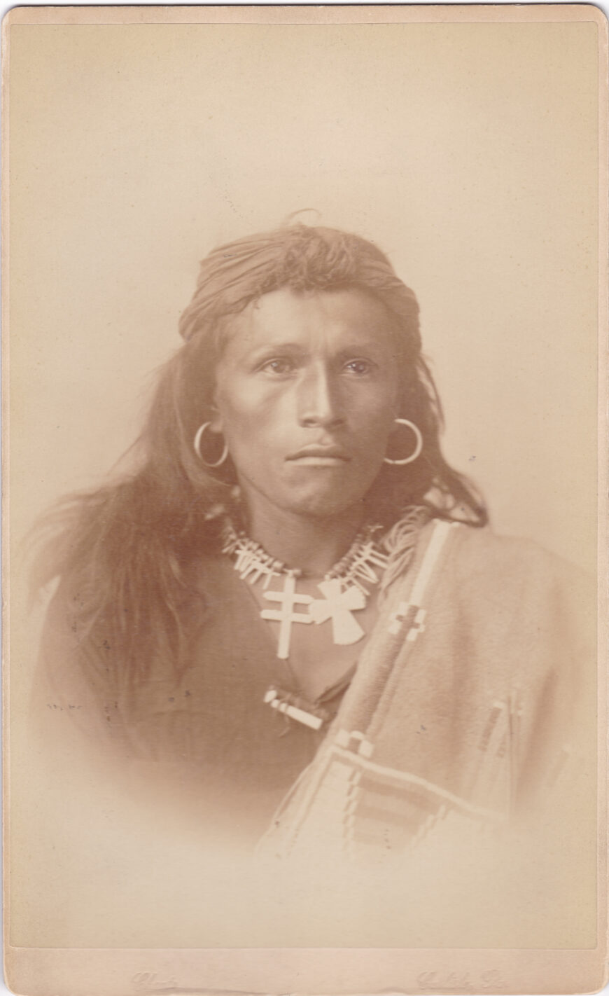 John N. Choate, Tom Torlino [version 3], 1882 (Carlisle Indian School Digital Resource Center)