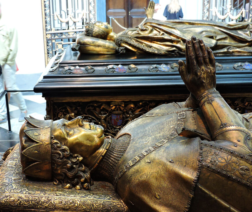 Tombs of Mary of Burgundy and Charles the Bold in the Church of Our Lady, Bruges (photo: Dimitris Kamaras, CC BY 2.0)