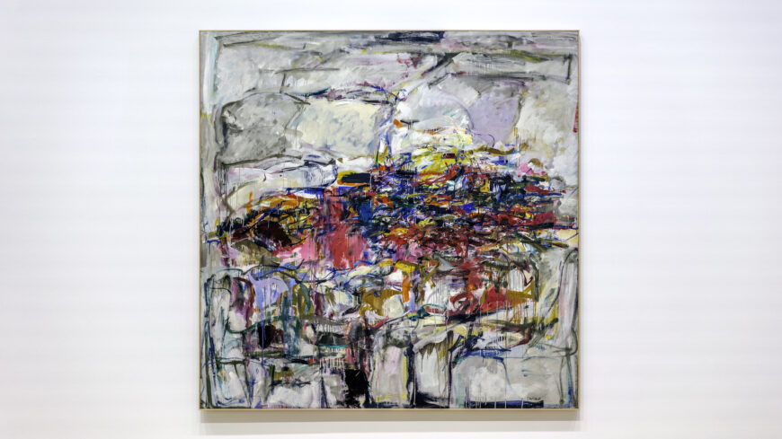 Joan Mitchell, City Landscape, 1955, oil on linen, 203.2 x 203.2 cm (Art Institute of Chicago; photo: Steven Zucker, CC BY-NC-SA 2.0) © Estate of Joan Mitchell