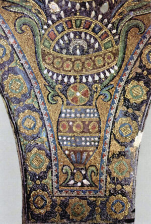 Mosaic detail from the Dome of the Rock
