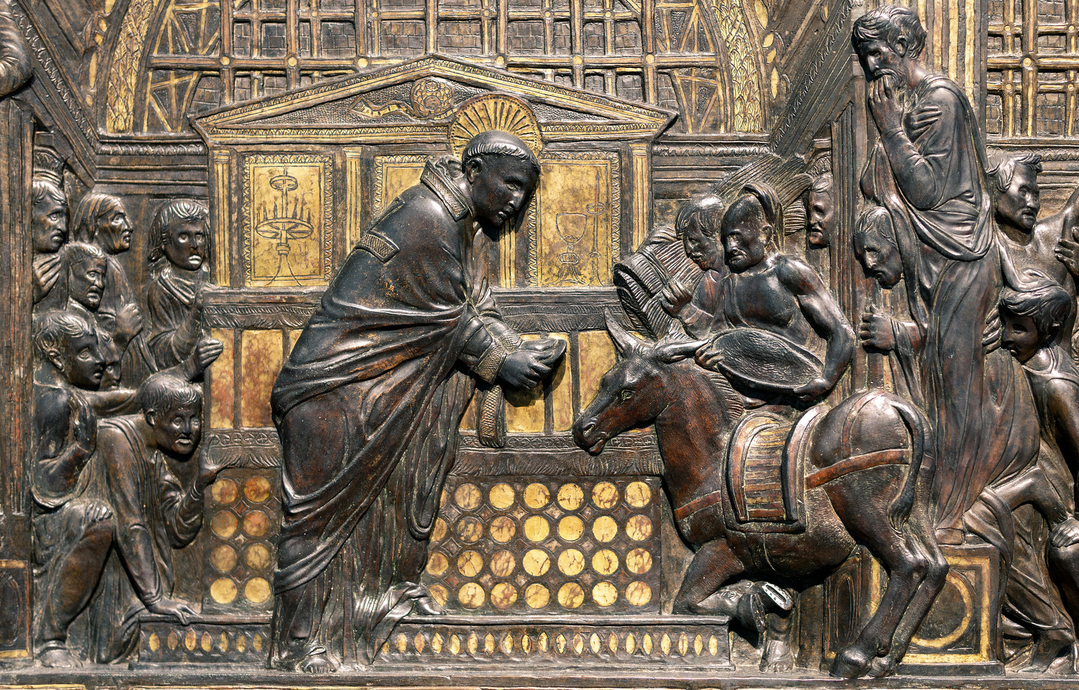 Donatello, <em>The Miracle of the Mule</em>