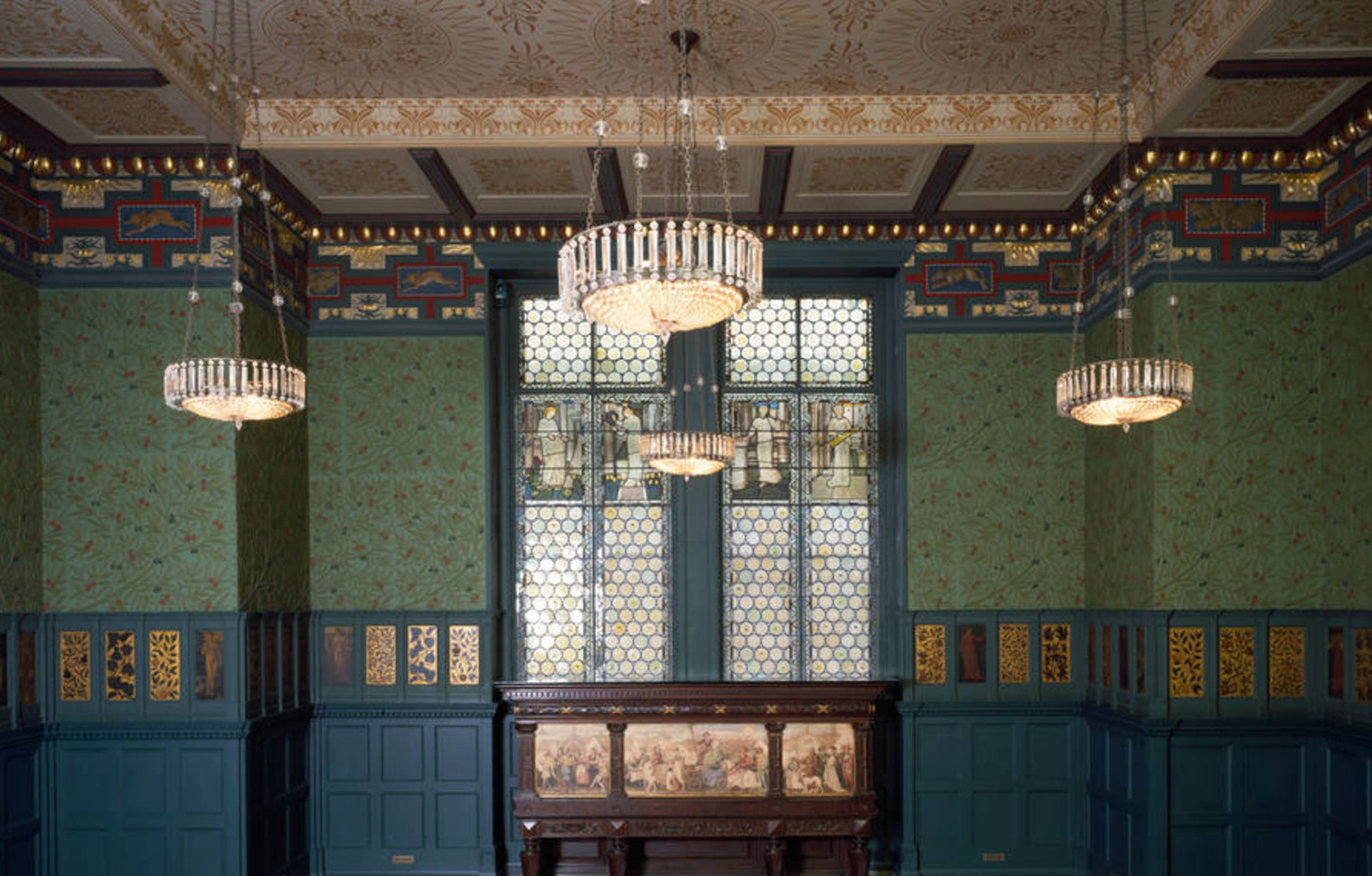 William Morris, The Green Dining Room