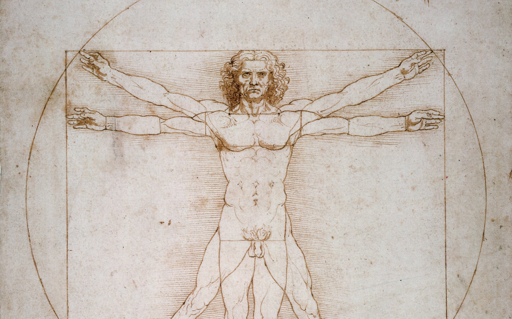 Leonardo da Vinci, “Vitruvian Man”