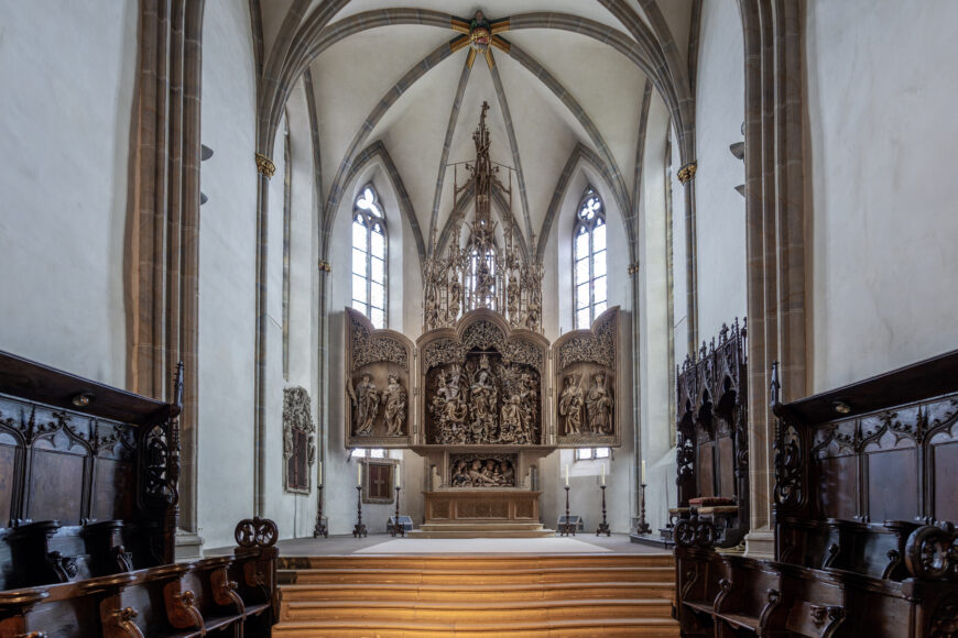 Master H.L., The Breisach Altarpiece, c. 1523–26, limewood (Saint Stephan's Cathedral, Breisach; photo: Steven Zucker, CC BY-NC-SA 2.0)