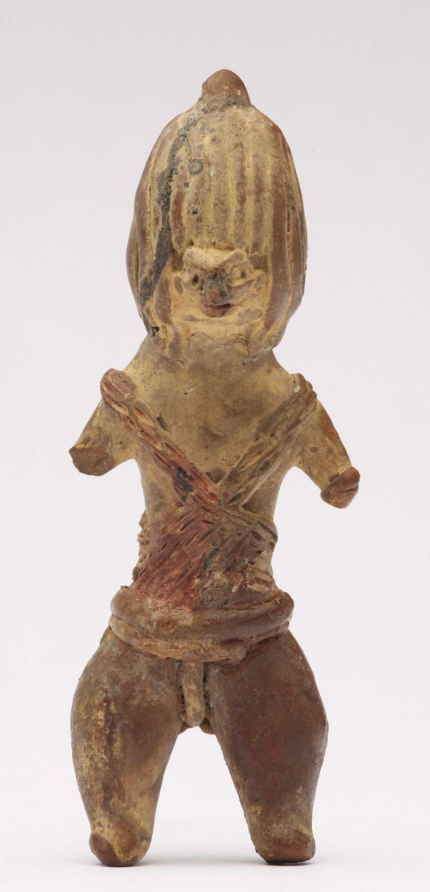 Shaman, c. 1200–600 B.C.E. (Middle Preclassic, Tlatilco), 9.5 cm high (National Museum of Anthropology, Mexico City)