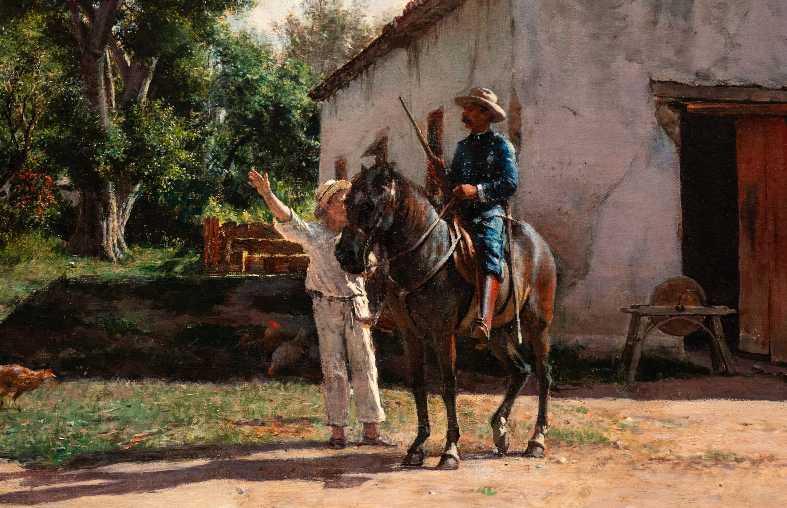 1902<br>Armando García Menocal, <em>Campesino y soldado español (Peasant and Spanish soldier)</em>