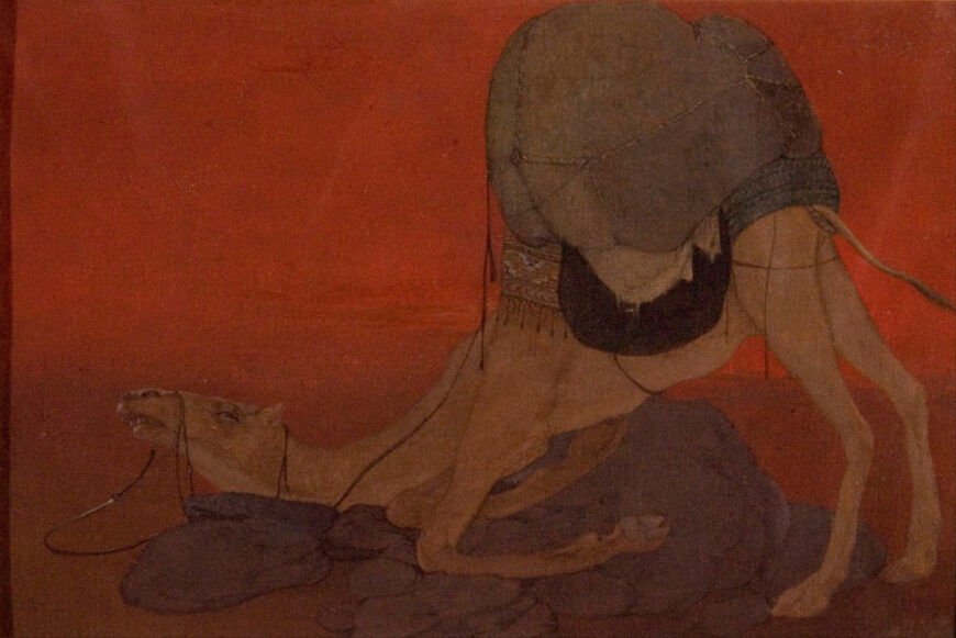Abanindranath Tagore, The Journey’s End, c. 1913, tempera on paper (National Gallery of Modern Art, New Delhi)