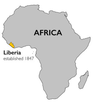 Liberia (source map: Andreas 06, public domain)