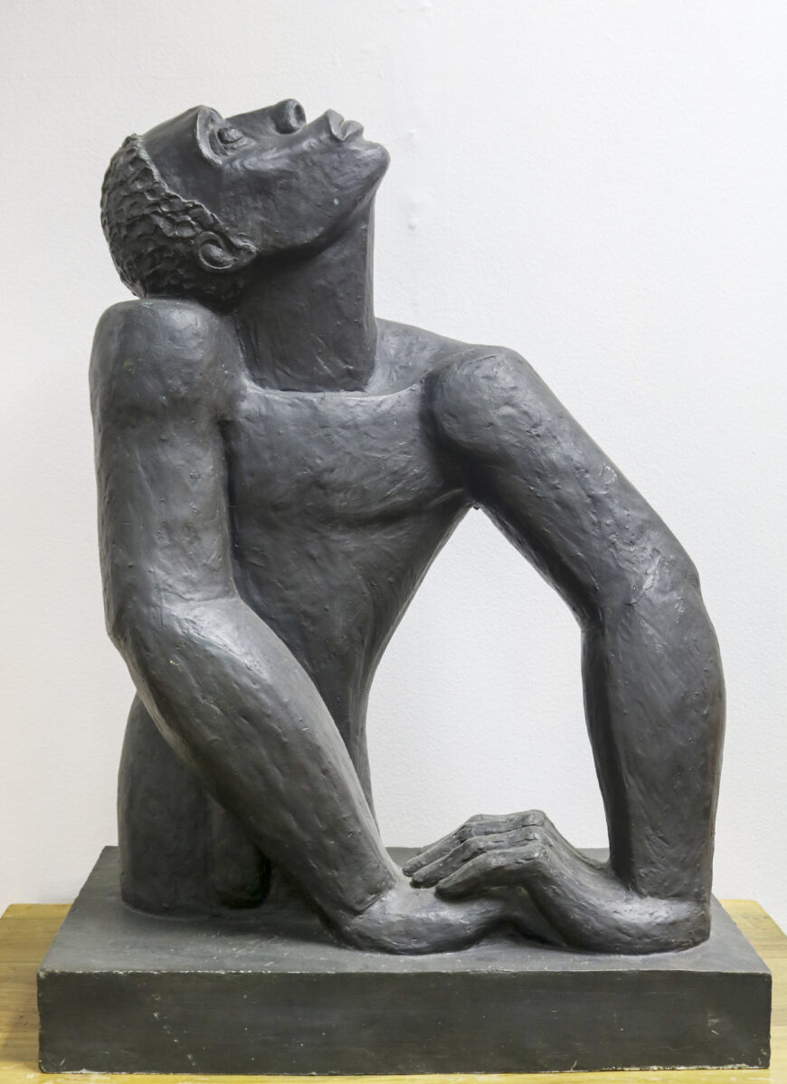 Edna Manley, Negro Aroused (bronze cast), 1982, 78 cm high (The David Boxer/Oynx Foundation Collection National Gallery of Jamaica, Kingston) © the artist's estate