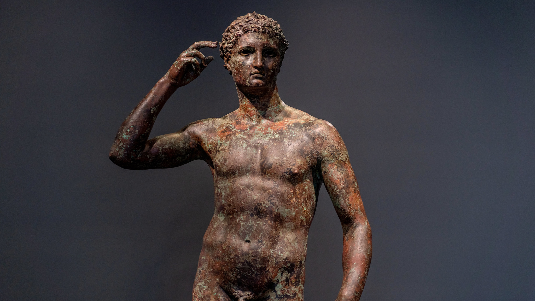 <em>Statue of a Victorious Youth</em> <br>Getty Conversations