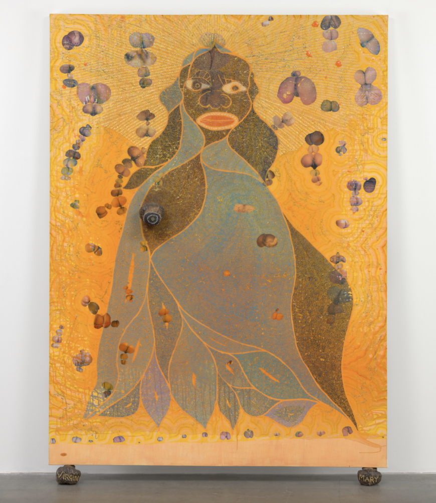 Smarthistory – Chris Ofili, The Holy Virgin Mary