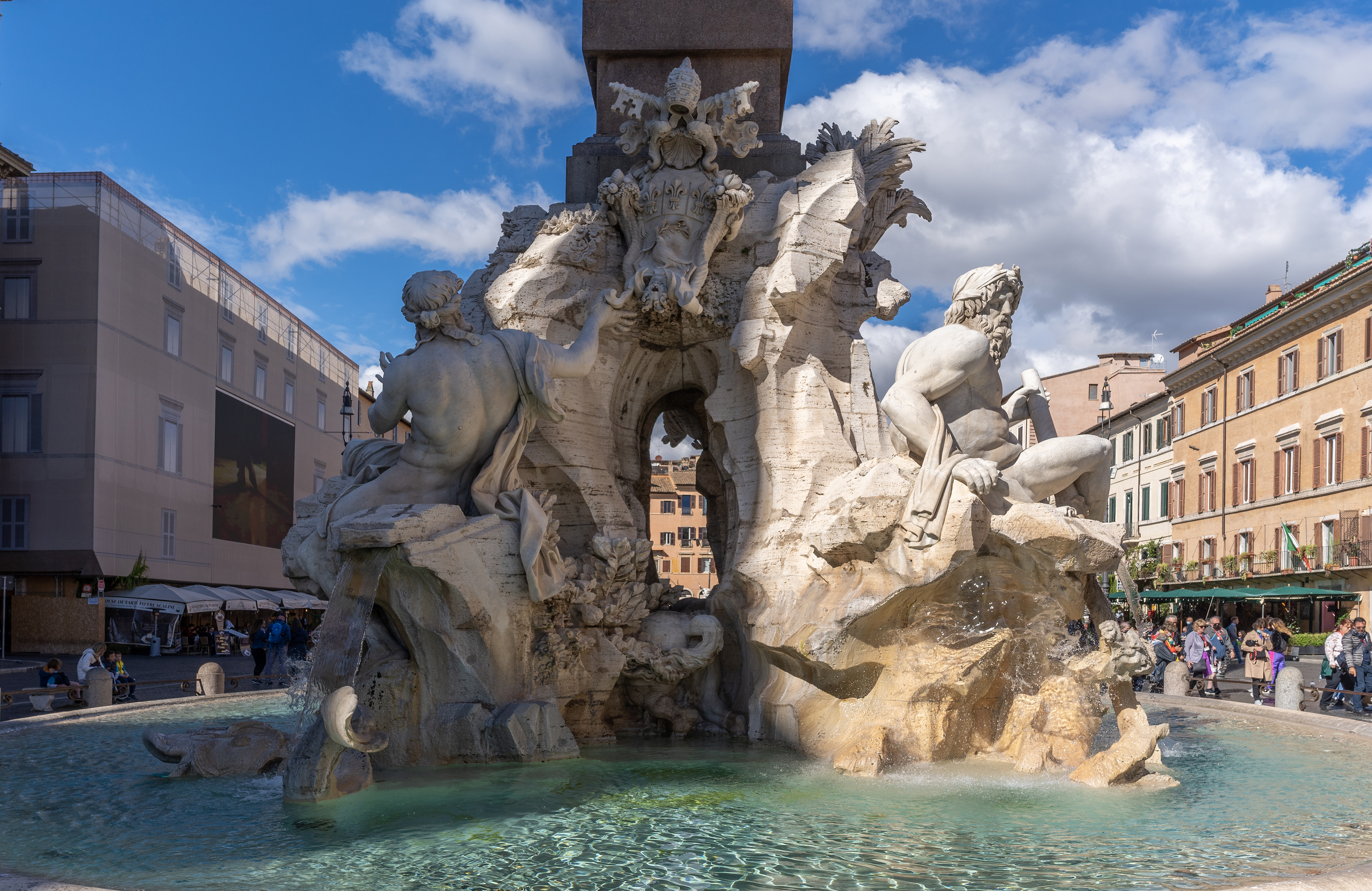 Gian Lorenzo Bernini, <em>Fountain of the Four Rivers</em>