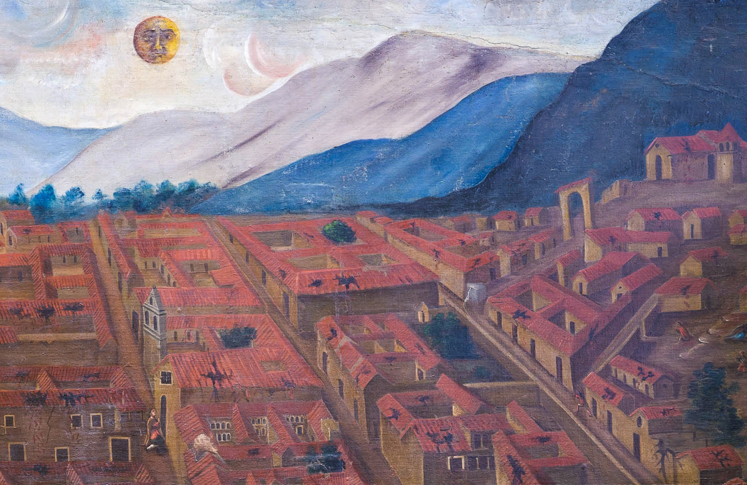 Painting the 1650 Cuzco earthquake