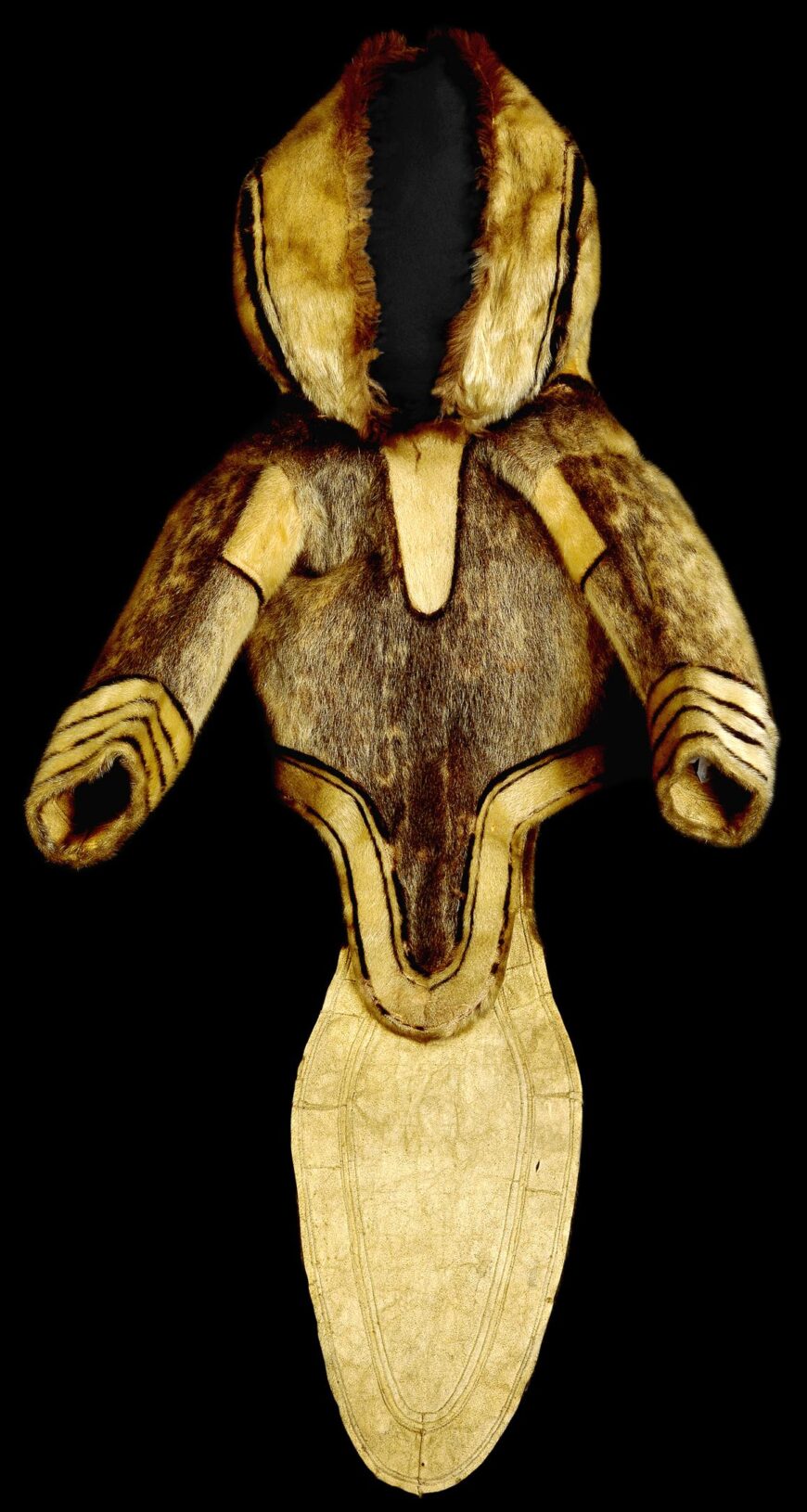 Woman's amauti of sealskin, 19th century (Inuit of Labrador or Nunavik) (© The Trustees of the British Museum, London)