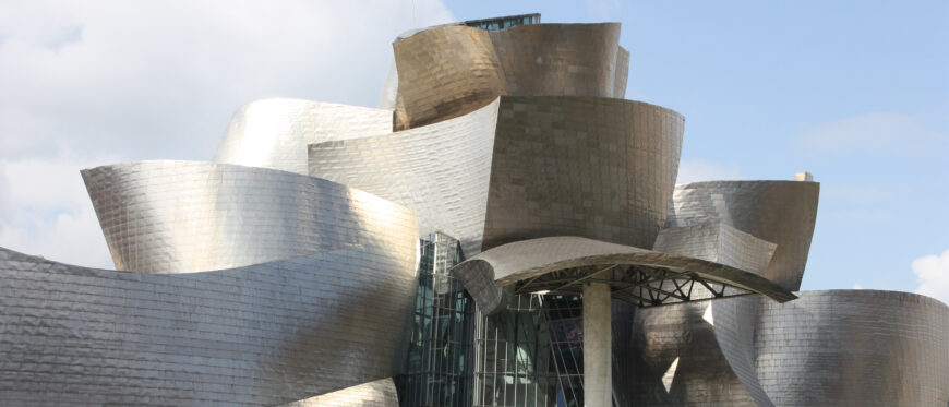 Frank Gehry, Guggenheim Museum Bilbao, 1993–97 (photo: Ardfern, CC BY-SA 3.0)