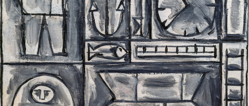 Joaquín Torres-García, Composition, 1931, 91.7 x 61 cm (The Museum of Modern Art; photo: Steven Zucker, CC BY-NC-SA 2.0)