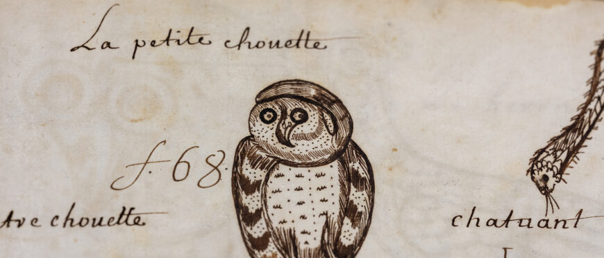 Codex Canadensis, late 1600s–early 1700s, ink on paper, 33.7 x 21.6 cm (Gilcrease Museum, Tulsa; photo: Steven Zucker, CC BY-NC-SA 2.0)
