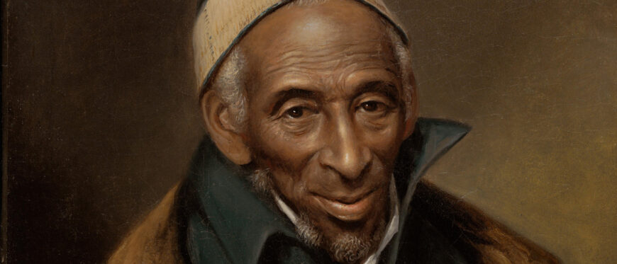 Charles Willson Peale, Portrait of Yarrow Mamout (Muhammad Yaro), 1819, oil on canvas, 61 x 50.8 cm (Philadelphia Museum of Art)
