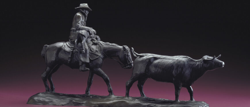 Gerald Tailfeathers, The Hitchhiker, 1995 (Canadian Museum of History)