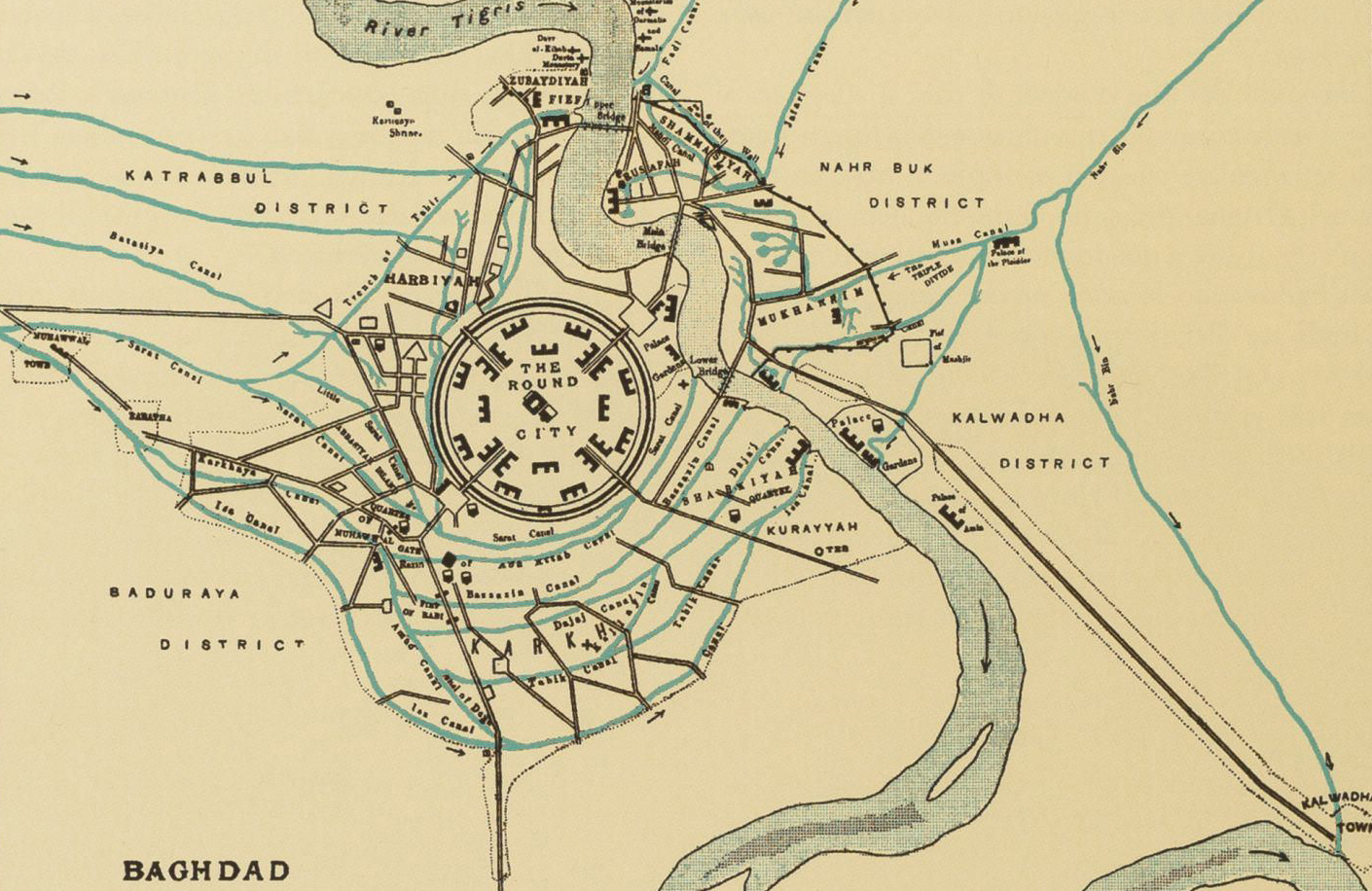 The founding of Baghdad