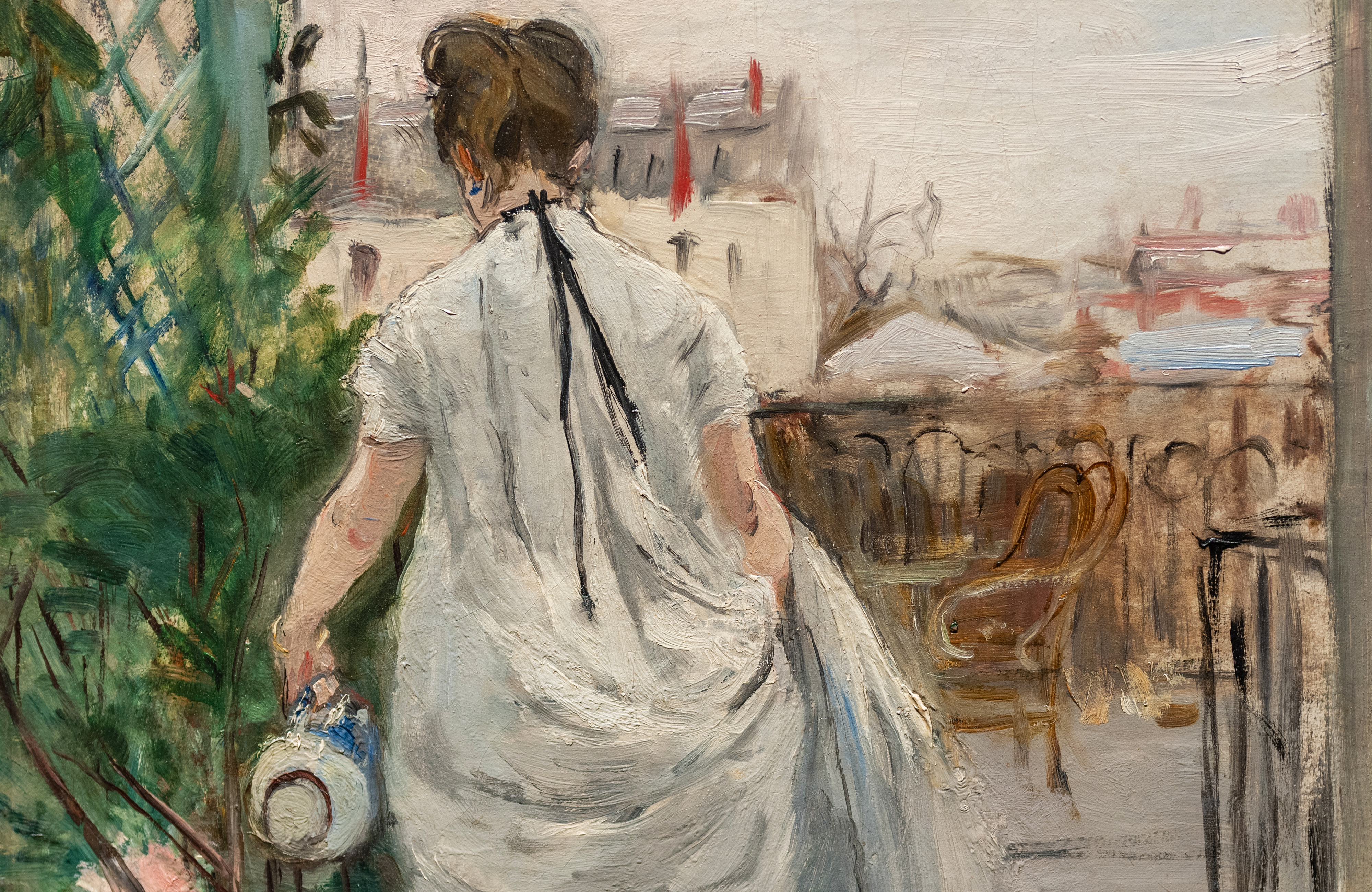 Berthe Morisot, <em>Young Woman Watering a Shrub</em>