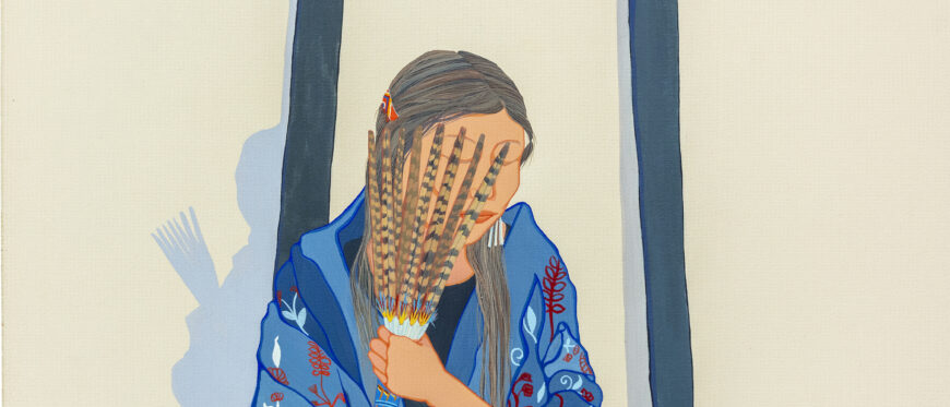 Ruthe Blalock Jones, Medicine Woman, late 20th century, gouache on poster board, 58.8 x 50.7 cm (Gilcrease Museum, Tulsa)