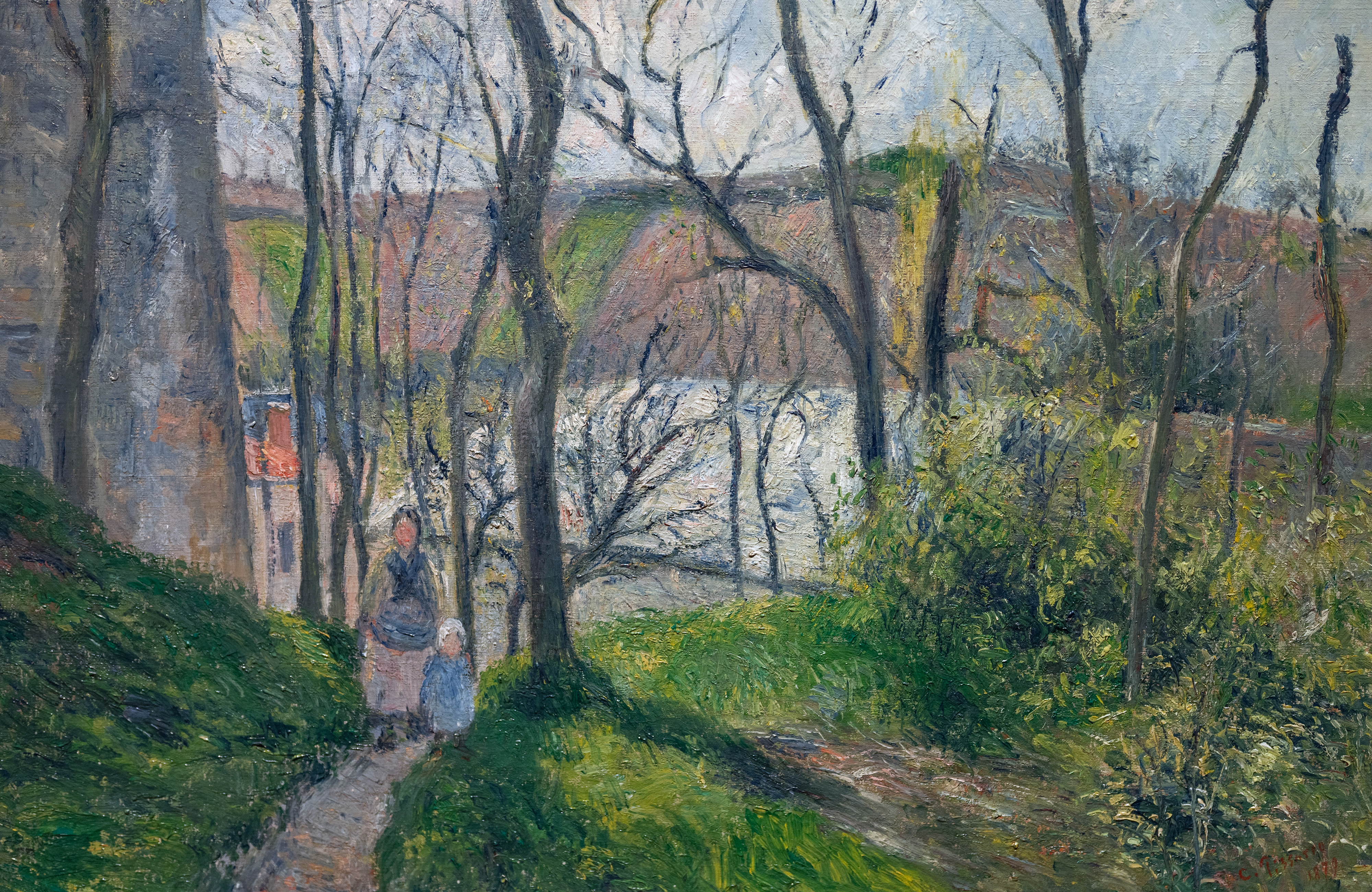 Camille Pissarro, <em>The “Royal Palace” at the Hermitage, Pontoise</em>