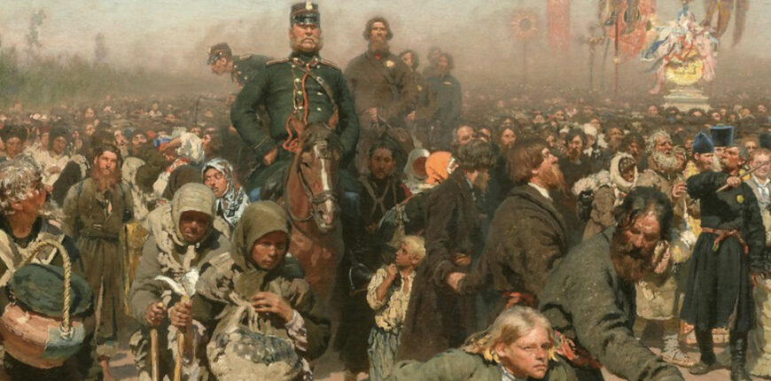 Smarthistory – Ilya Repin, Krestny Khod (Religious Procession) in Kursk ...