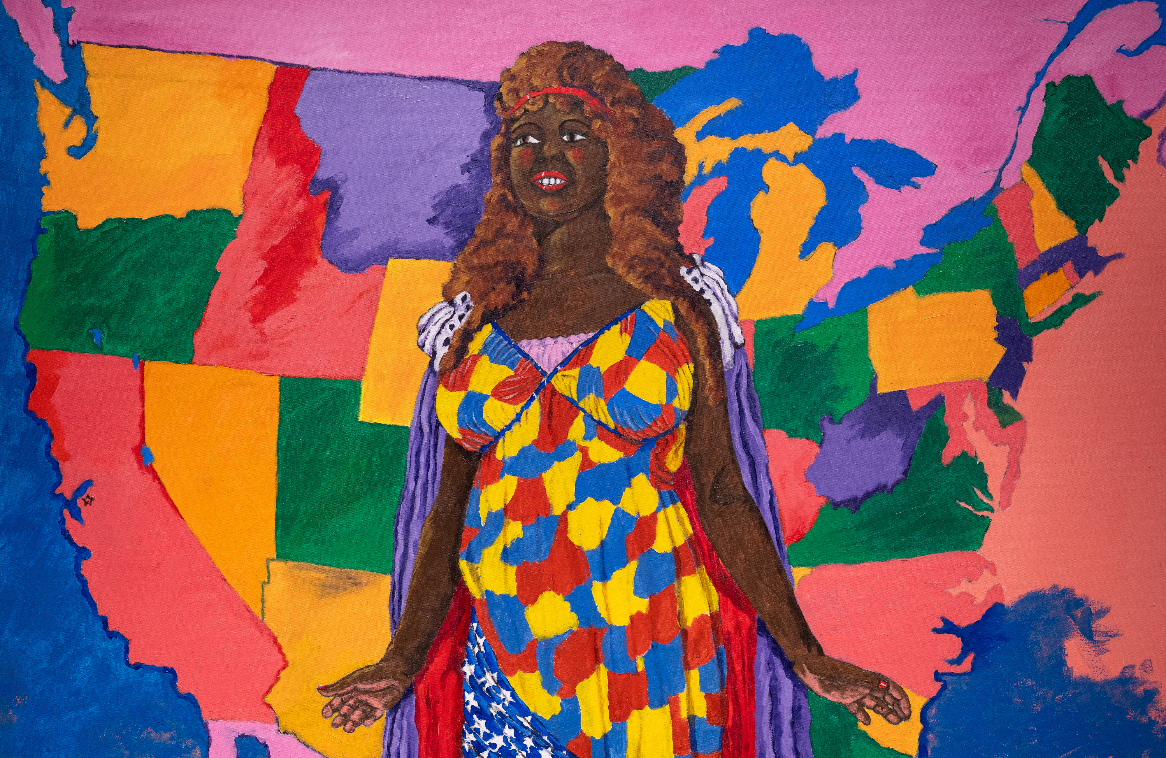 Robert Colescott, <em>Miss Liberty</em>