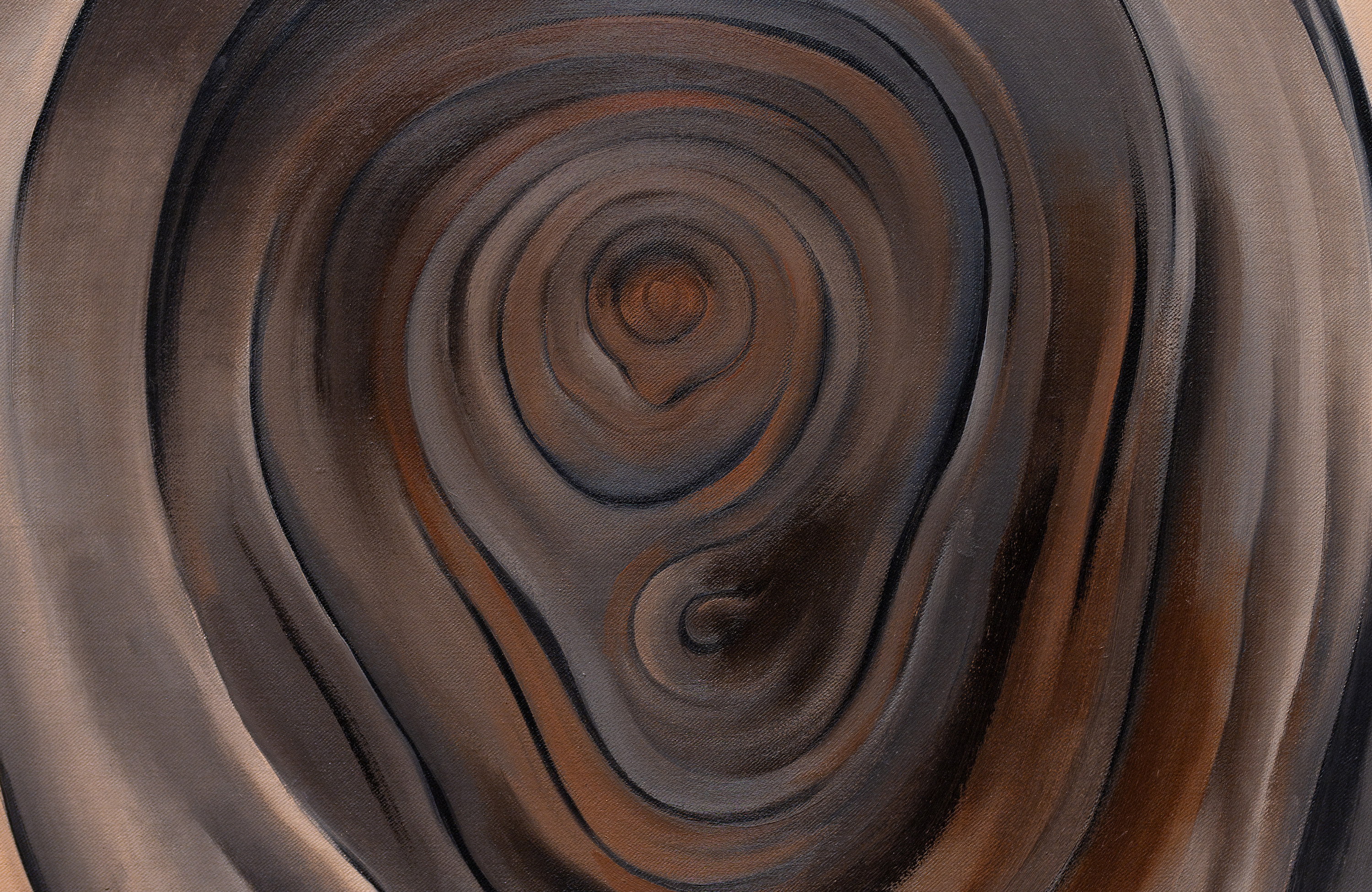 Georgia O’Keeffe, <em>A Piece of Wood II/From Knot of Wood</em>
