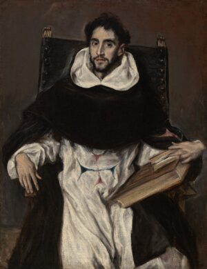 El Greco, Fray Hortensio Félix Paravicino, 1609, oil on canvas, 112.1 x 86.1 cm (The Museum of Fine Arts, Boston)