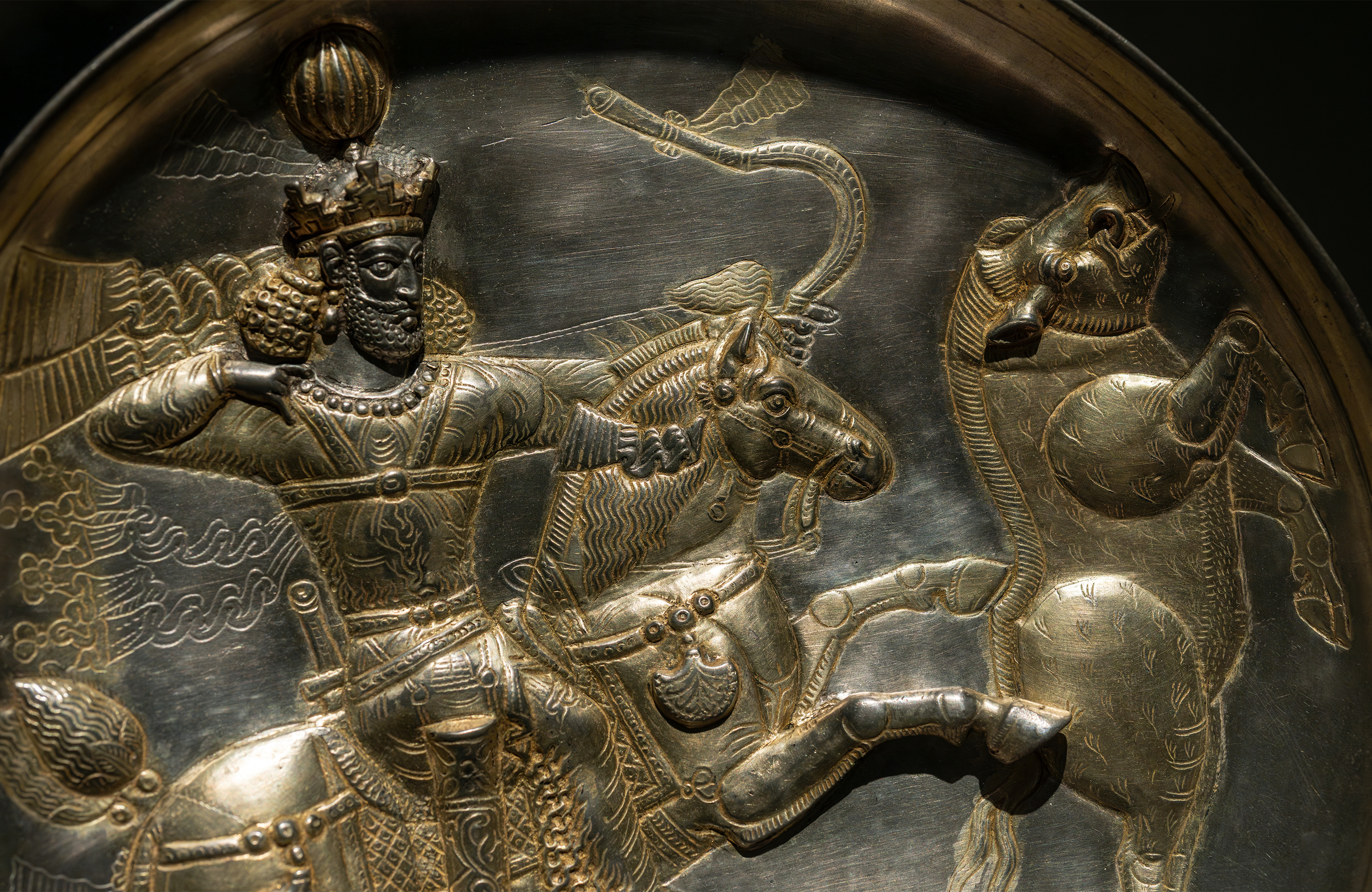 Sasanian plate