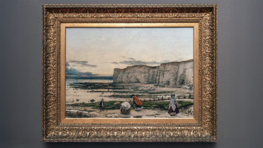 William Dyce, Pegwell Bay, Kent - a Recollection of October 5th 1858, c. 1858–60, oil on canvas, 63.5 x 88.9 cm (Tate, London; photo: Steven Zucker, CC BY-NC-SA 2.0)
