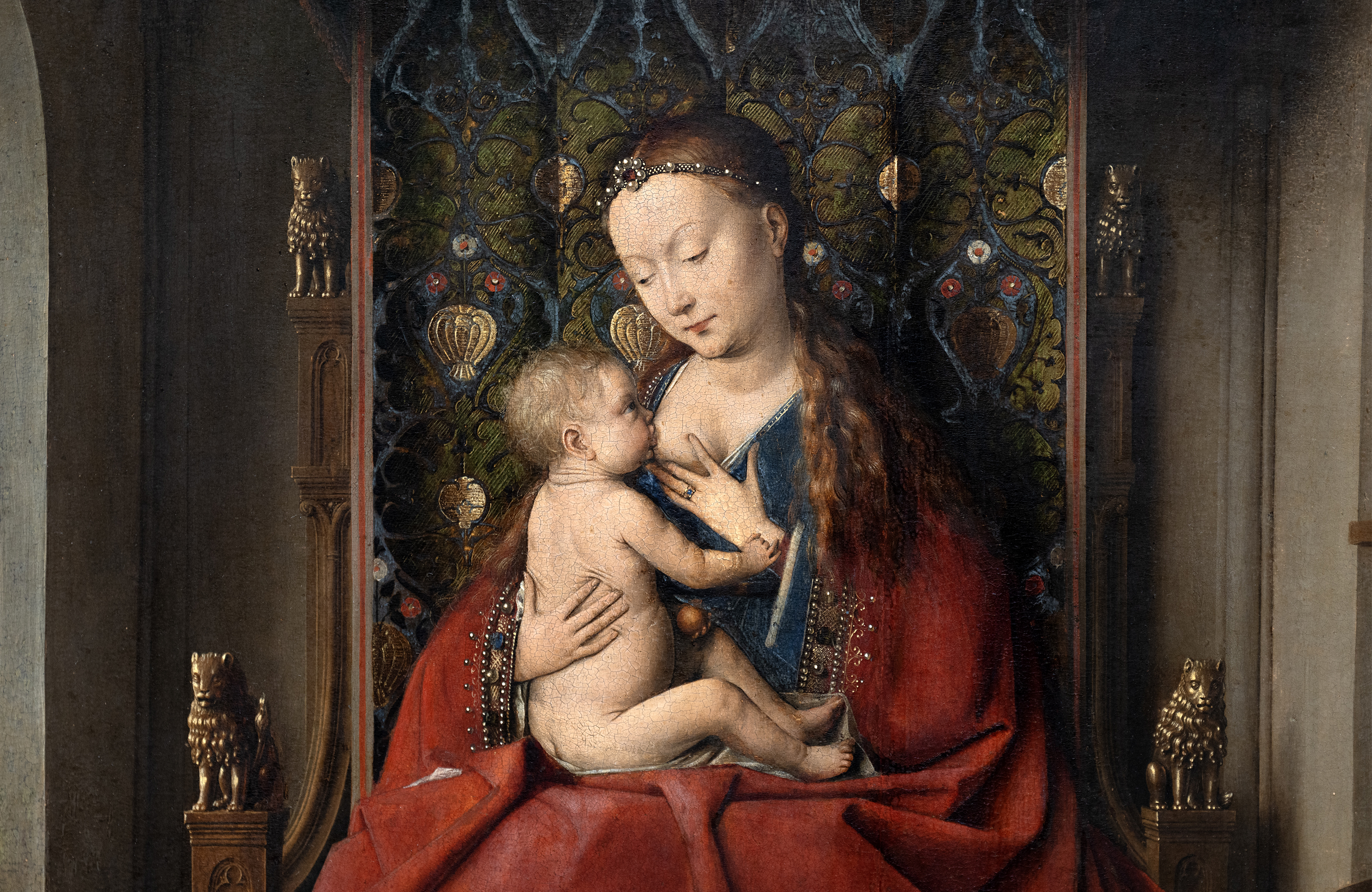 Jan van Eyck, <em>Lucca Madonna</em>